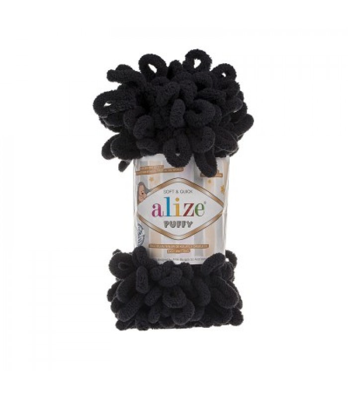 ALIZE PUFFY-60 BLACK